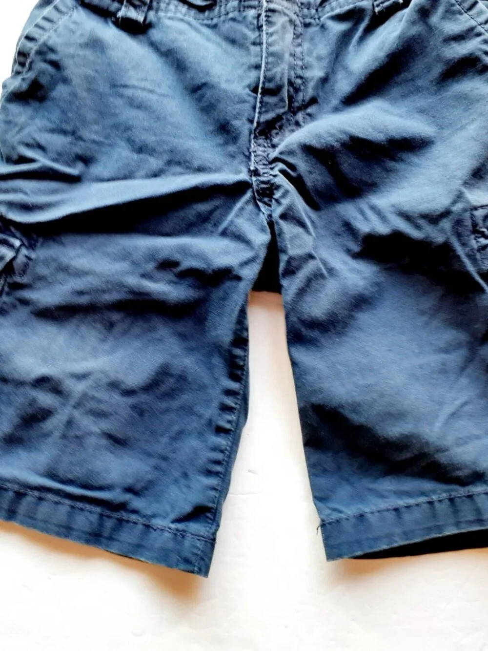 Children's Place Boys Shorts Cargo Navy Adjustable Waist 4T
